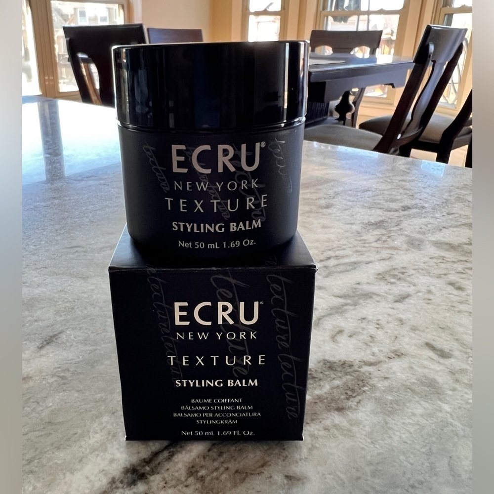 ECRU New York Texture Stying Balm Pliable Hold Multi Function 1.69 fl oz Sealed